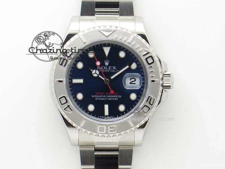 0901 Effortless Yacht-Master BP Maker 16622 Silver Dial On SS Bracelet A 3868